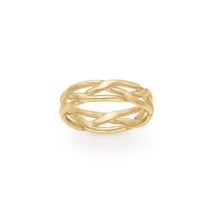 James Avery 14k gold Tresse Band